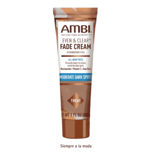 Crema Ambi descolorante uniforme y clara